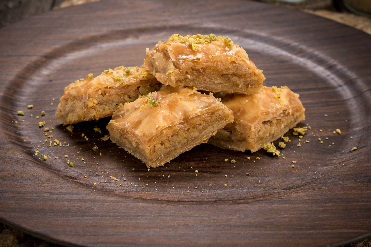 Walnut Baklawa Tray