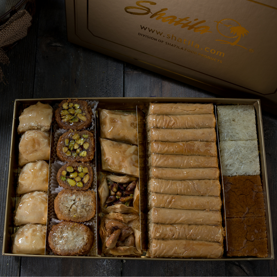 Elegant Gold mix Baklawa Box