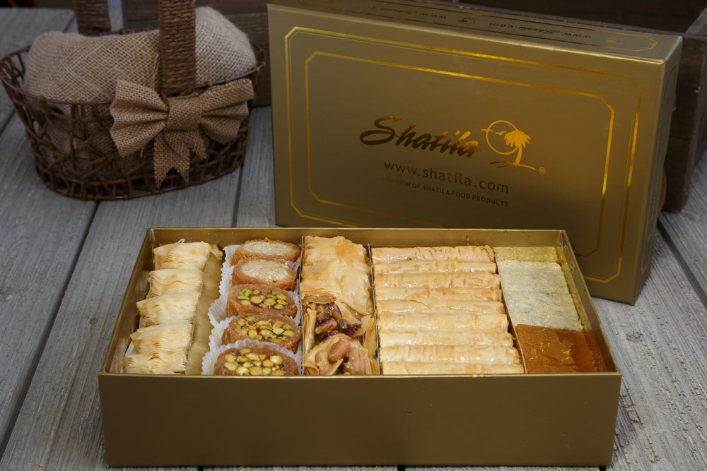 Elegant Gold mix Baklawa Box